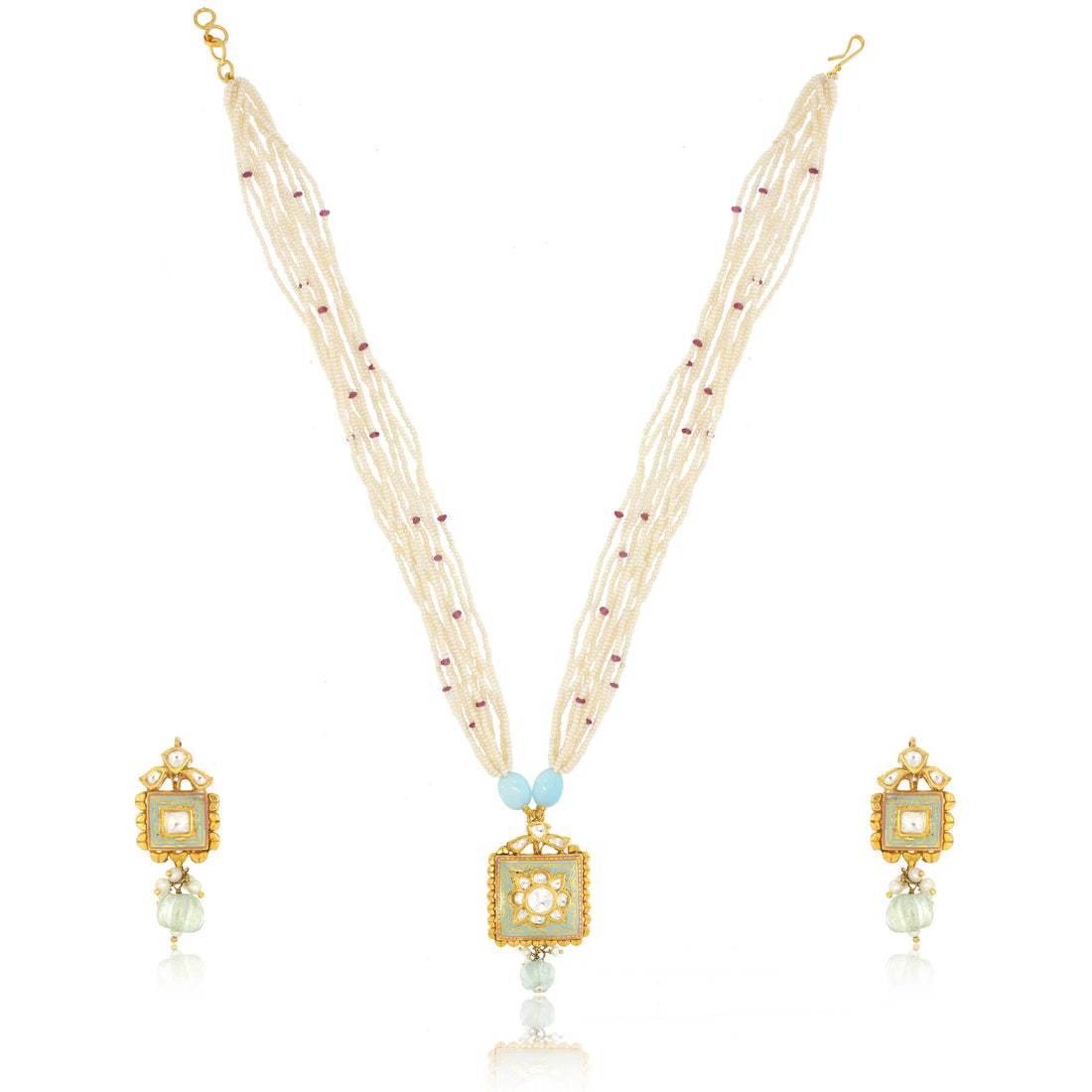 Elegant Gold Necklace Set