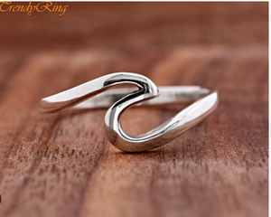 Ocean Tide Ring - Gold-123