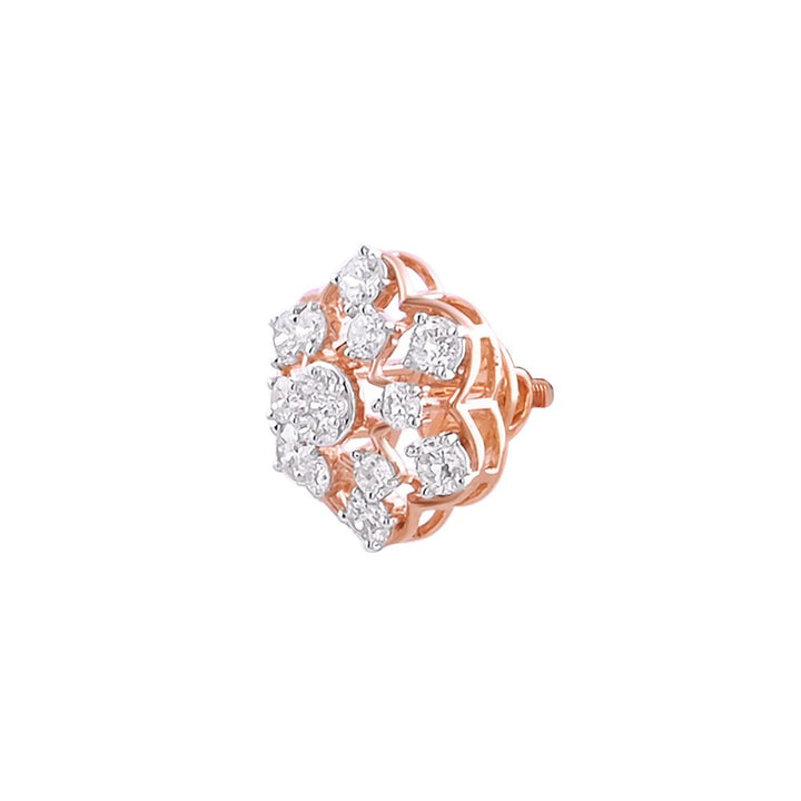 Whispering Winds Diamond Studs Earrings