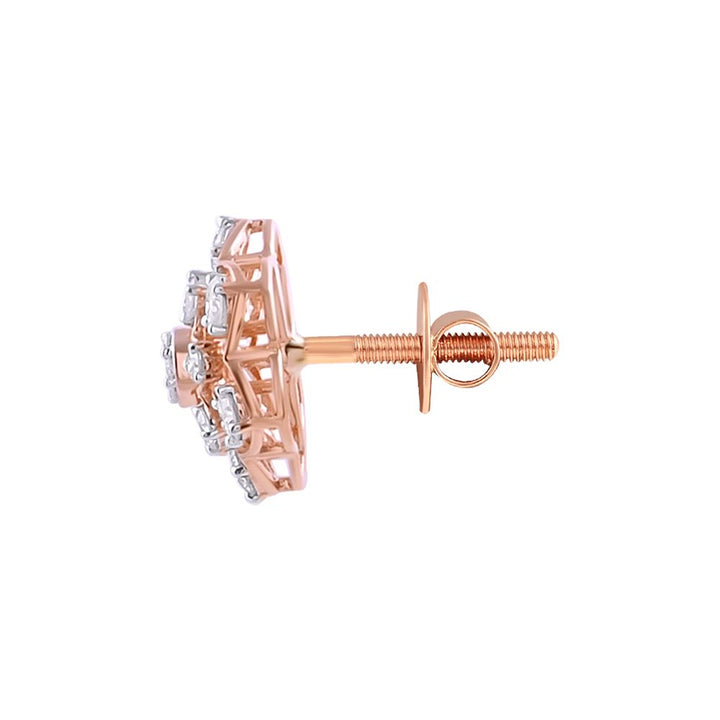 Whispering Winds Diamond Studs Earrings