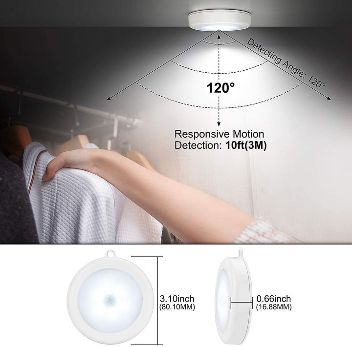 Motion Sensor LED Light ( RE-CHARGABLE)