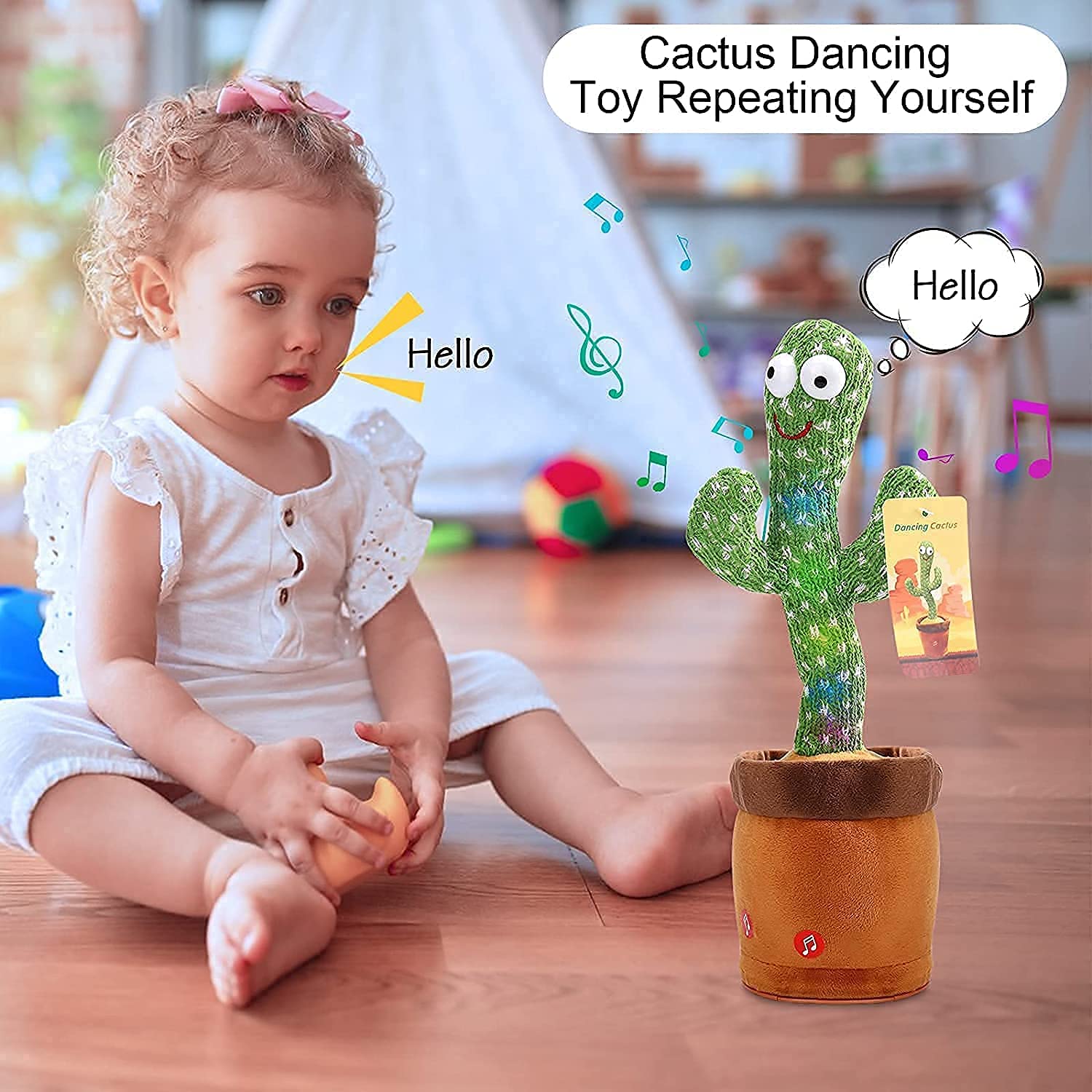 Dancing & Talking Cactus Toy